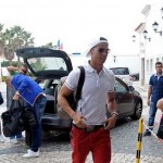 Cristiano Ronaldo llega a Portugal con leve lesión en el hombro izquierdo