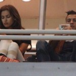 Cristiano Ronaldo e Irina Shayk distantes en el Trofeo Santiago Bernabéu