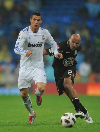 Cristiano frente al Deportivo