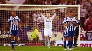 Cristiano dedica su primer gol ante el Deportivo a Alonso Ezquerra