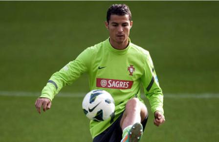 Cristiano Ronaldo disputara su partido numero 100 en la seleccion de Portugal