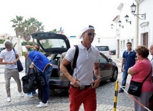 Cristiano Ronaldo y Pepe llegan a Portugal lesionados
