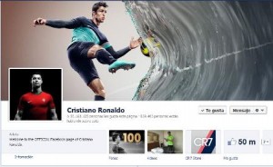 cristiano ronaldo alcanza los 50 millones de seguidores en facebook