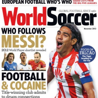 portada de la revista world soccer