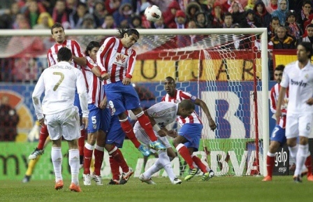 gol de cristiano ronaldo ante el atletico de madrid