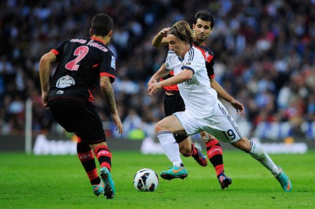 Modric brinda una gran actuación ante el Celta