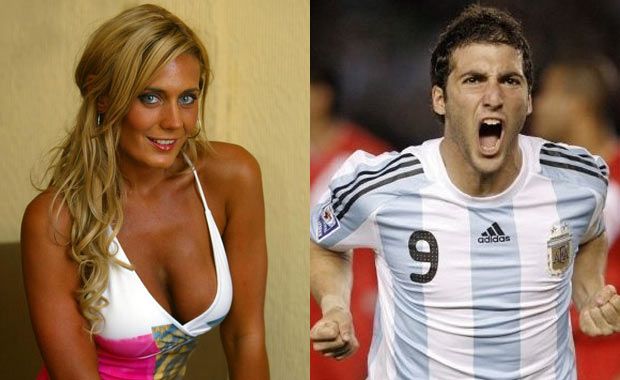 Rocio Marengo y Higuain