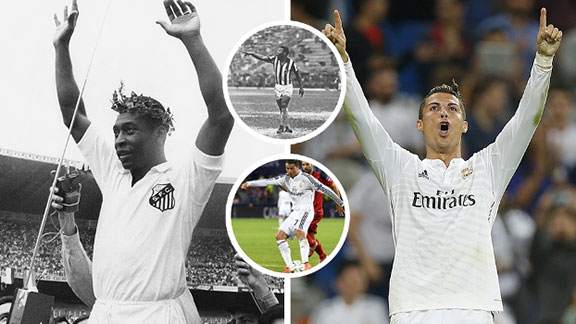 Cristiano Ronaldo supera en promedio de goles al histórico Pelé