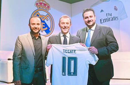 La marca Tecate El nuevo fichaje comercial del Real Madrid